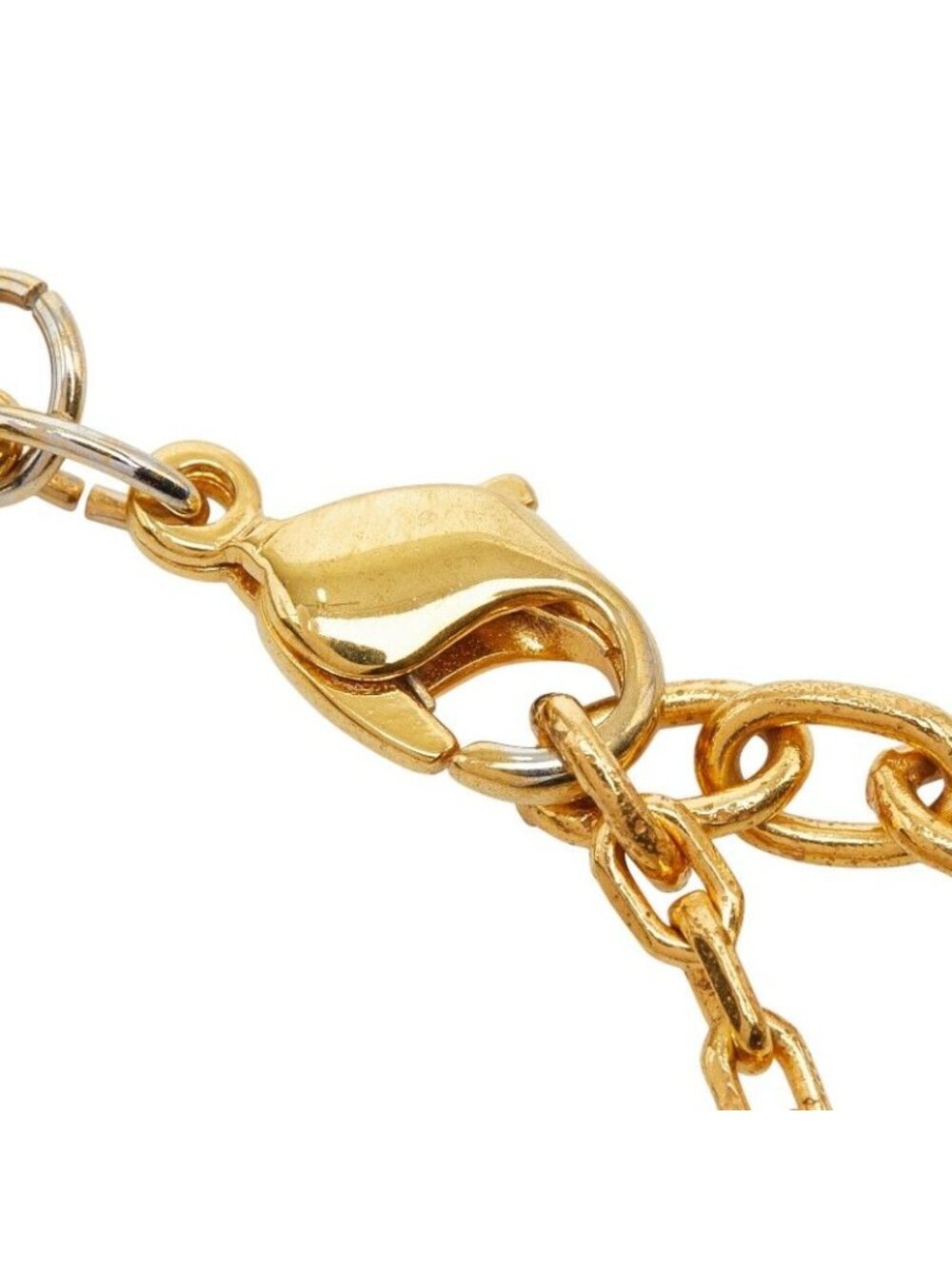 ★SOLD★ Louis Vuitton Bracelet Gambling Gold Blue Plated Swarovski - Picture 5 of 6